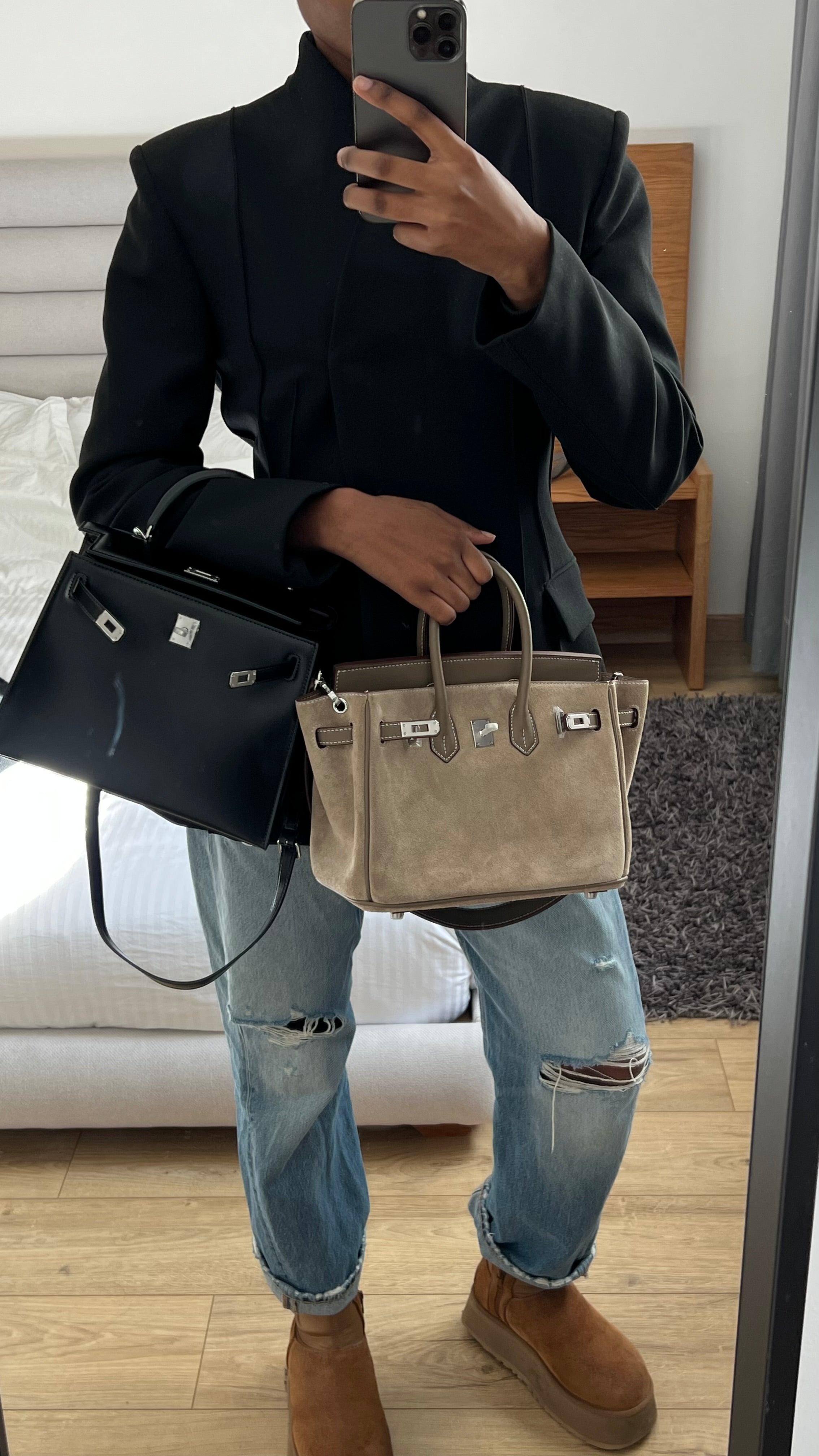 Mini B 25 suede PRÉCOMMANDES